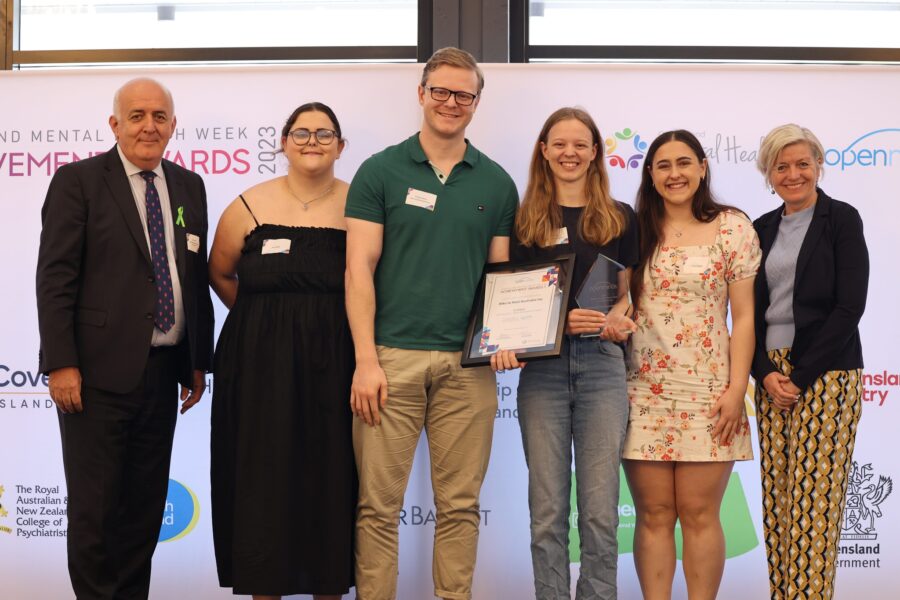 Qld Mental Health Acheivement Award